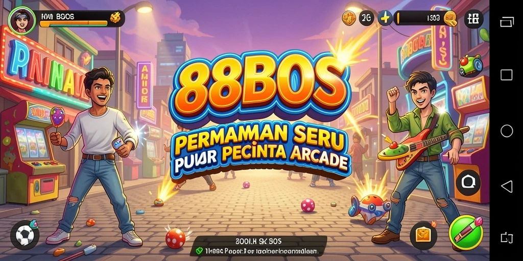 Tampilan gameplay seru dari 88BOS dengan berbagai tantangan menarik.