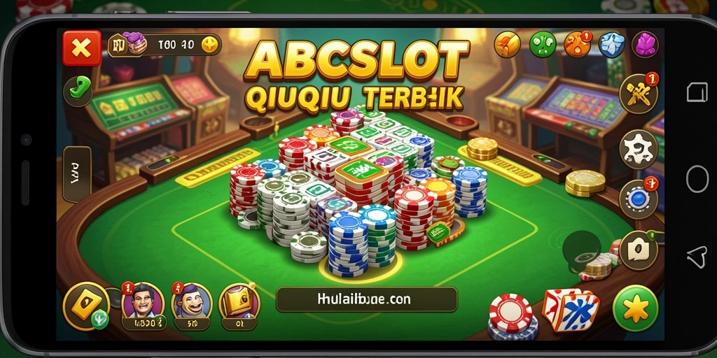 Tampilan menarik gameplay QiuQiu di ABCSLOT.