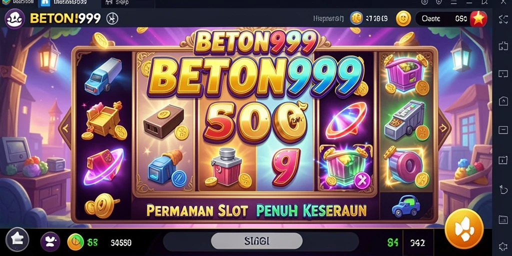 Tampilan gameplay BETON999 yang mendebarkan dan menarik.