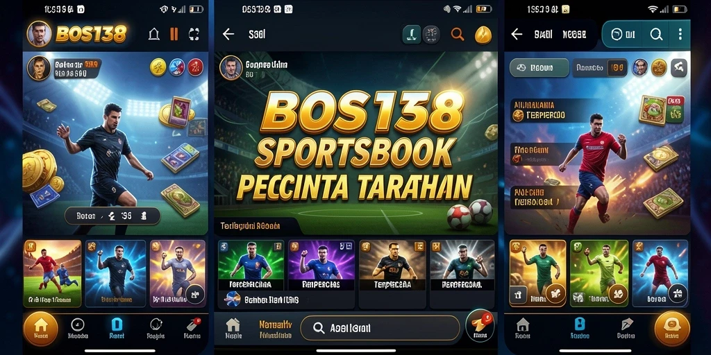 Tampilan menarik dari gameplay Sportsbook BOS138.