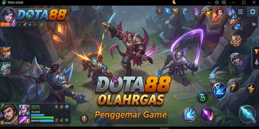 Tampilan aksi di lapangan DOTA88 yang mendebarkan dan penuh semangat.