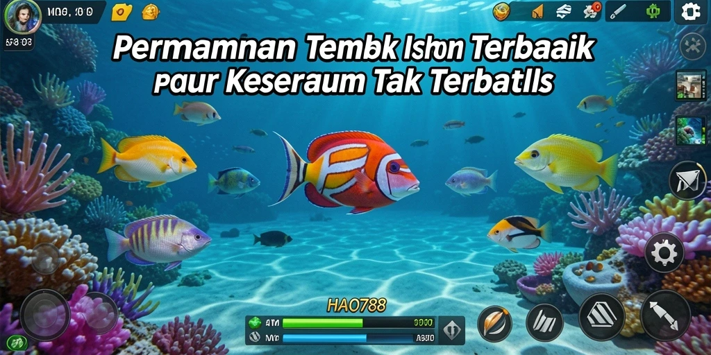 Screenshot gameplay HAO788 menunjukkan aksi memancing yang menarik dan penuh tantangan.