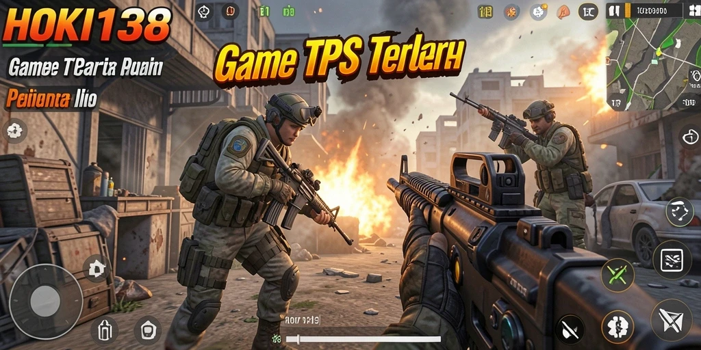 Screenshot HOKI138 menampilkan aksi tembak-menembak yang mendebarkan.