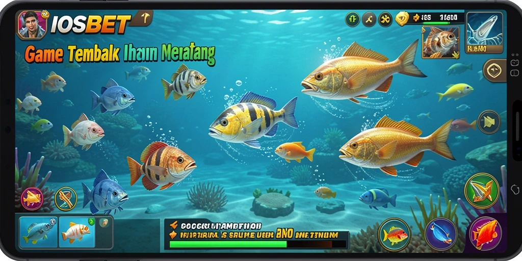 Gameplay seru menembak ikan dengan grafik menarik di IOSBET.
