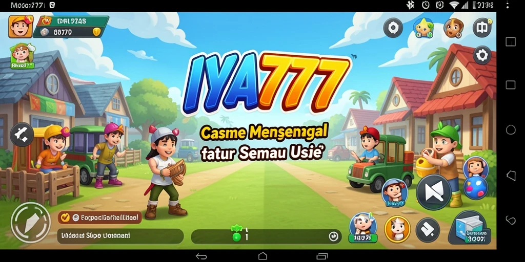 Screenshot gameplay IYA777 yang menampilkan keseruan mini-game.