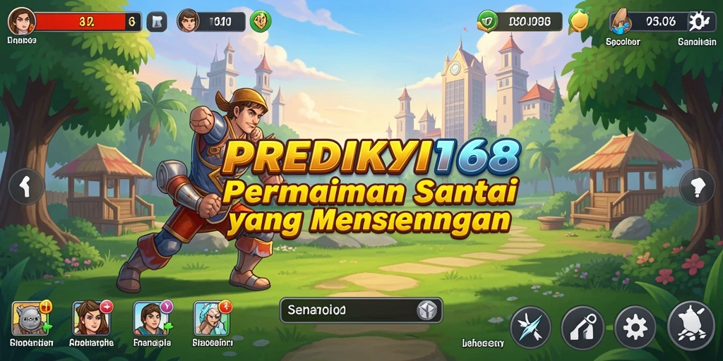 Tampilan layar permainan PREDIKSI168 yang menarik dan menyenangkan.