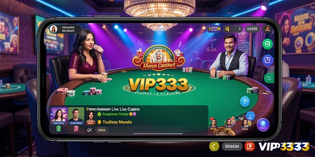 Tampilan gameplay seru dari <strong>VIP333</strong> dengan dealer profesional.